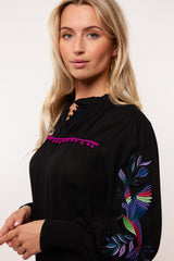 Flore blouse | Black