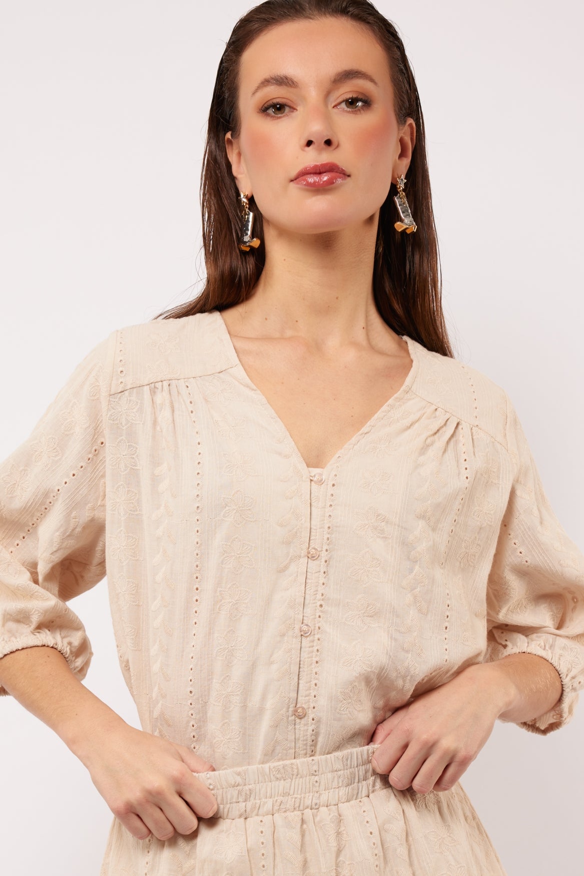 Amari blouse | Sand